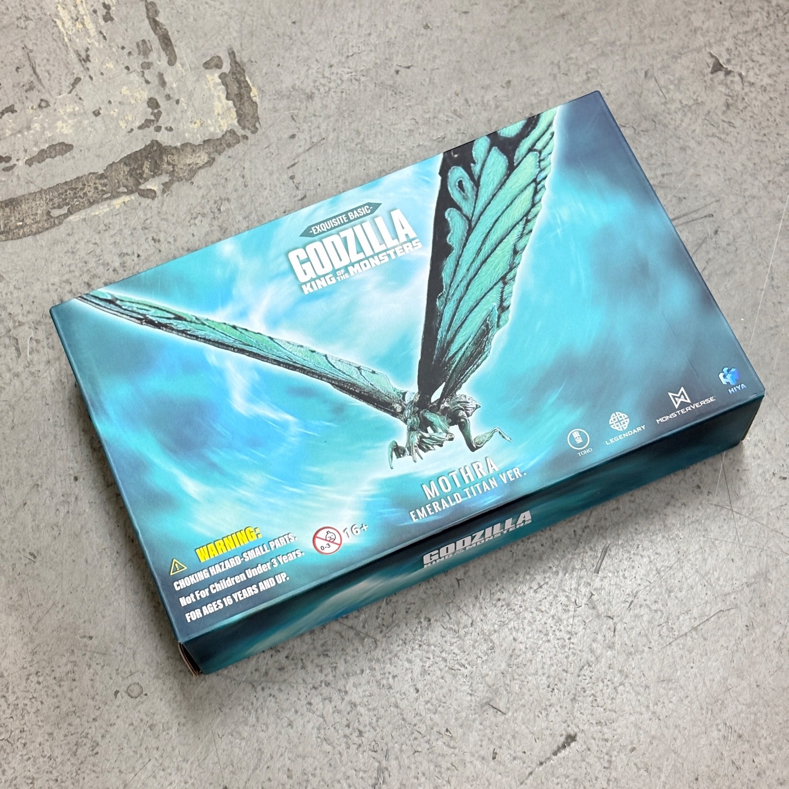 NOV238046: Hiya Godzilla 2019 Exquisite Basic Mothra Emerald Titan Action Figure