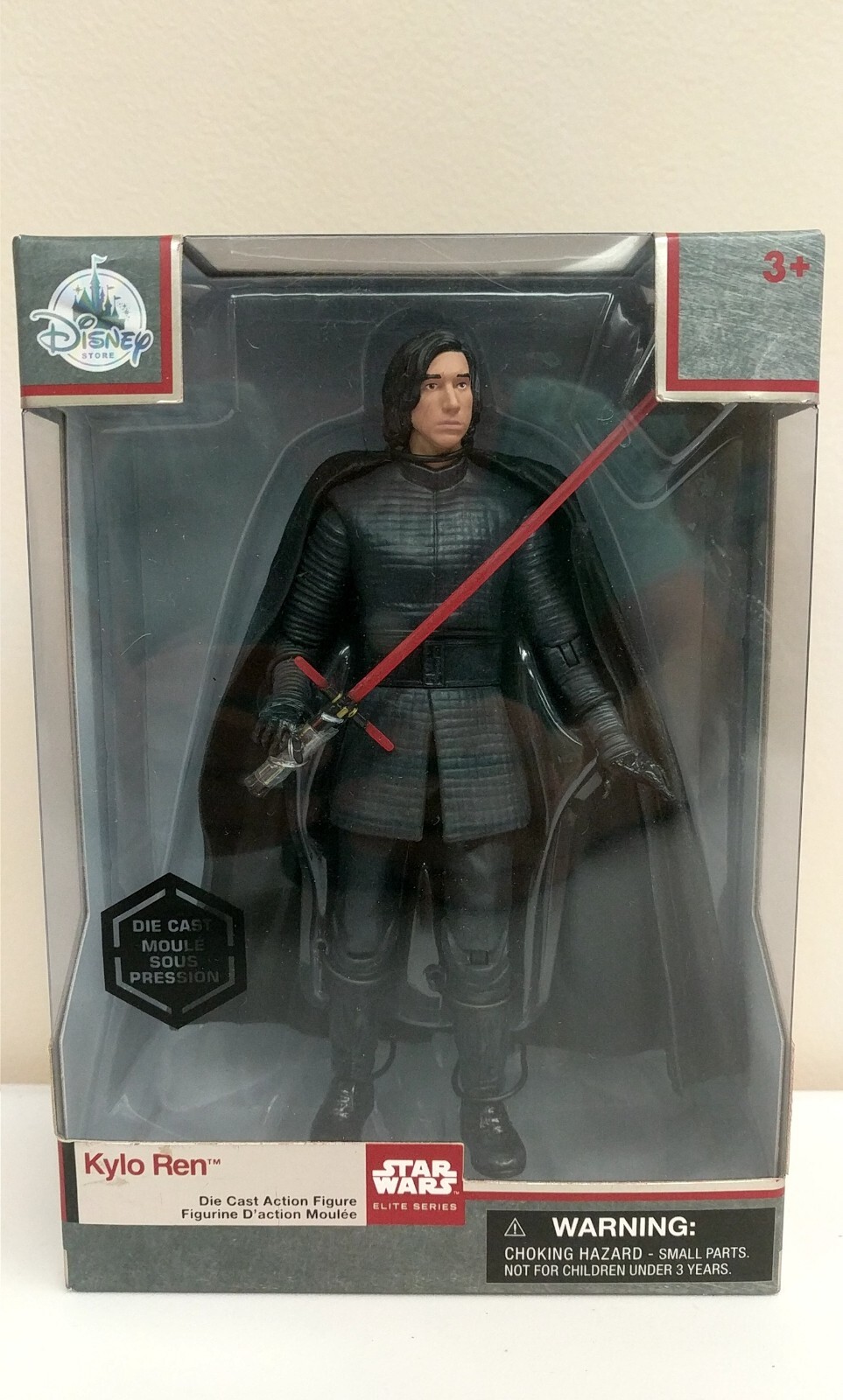 Star Wars Elite Series 6″ Kylo Ren Action Figure w/ Disney Store Sticker