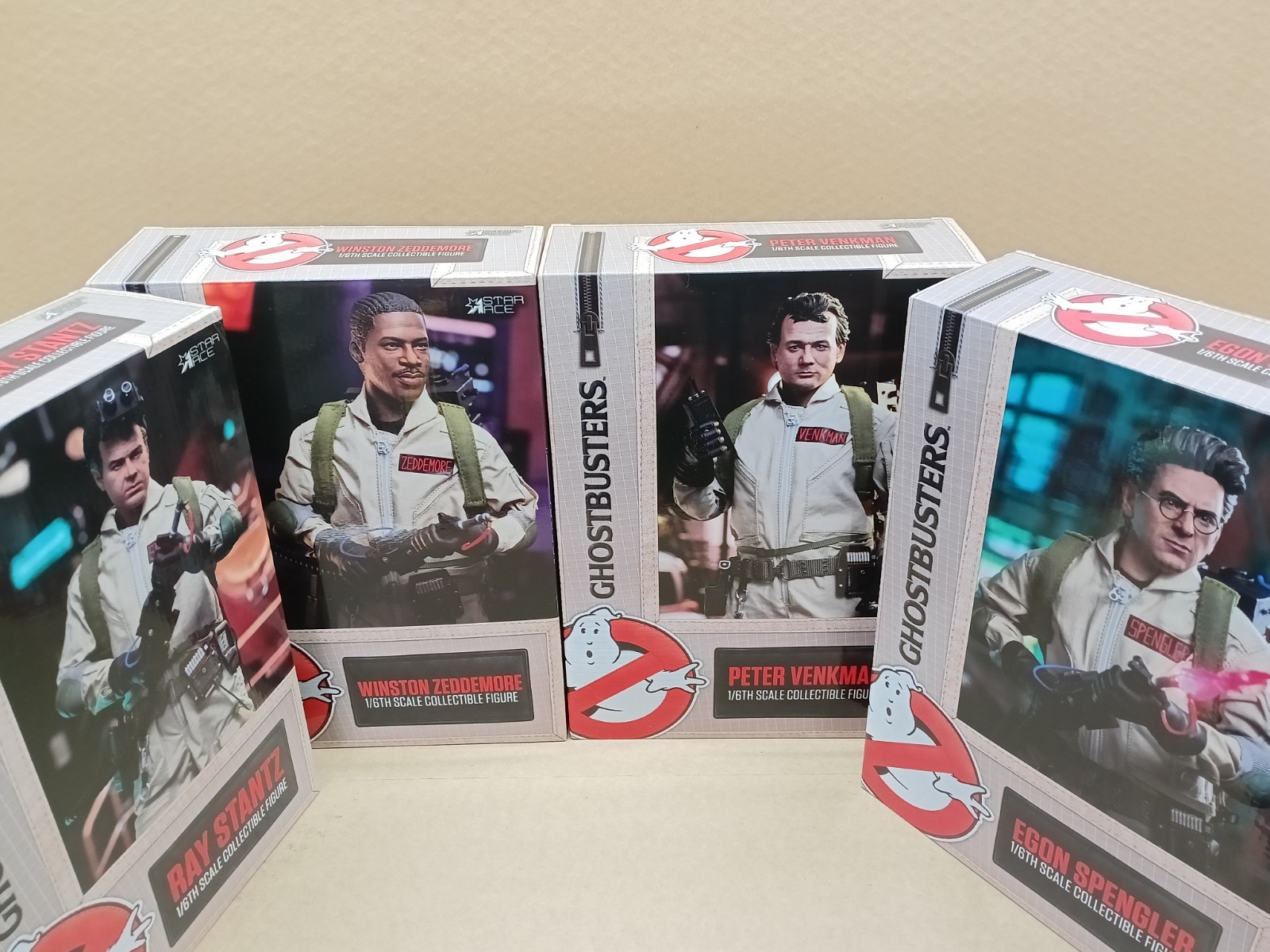 2024 Star Ace Ghostbusters Set Of 4 1:6 Scale Figures