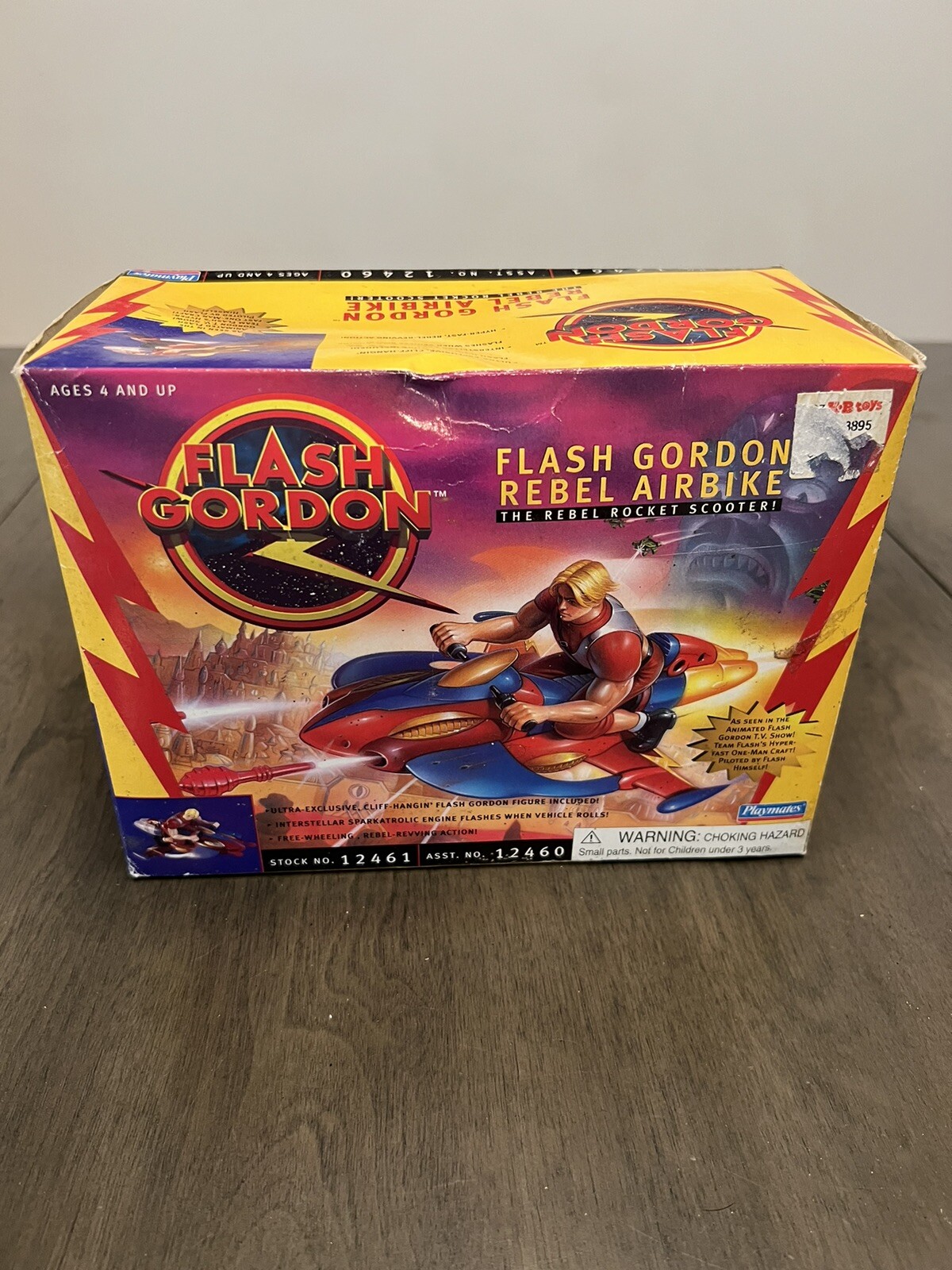 1996 Playmates Flash Gordon Rebel Airbike The Rebel Rocket Scooter New in Plasti