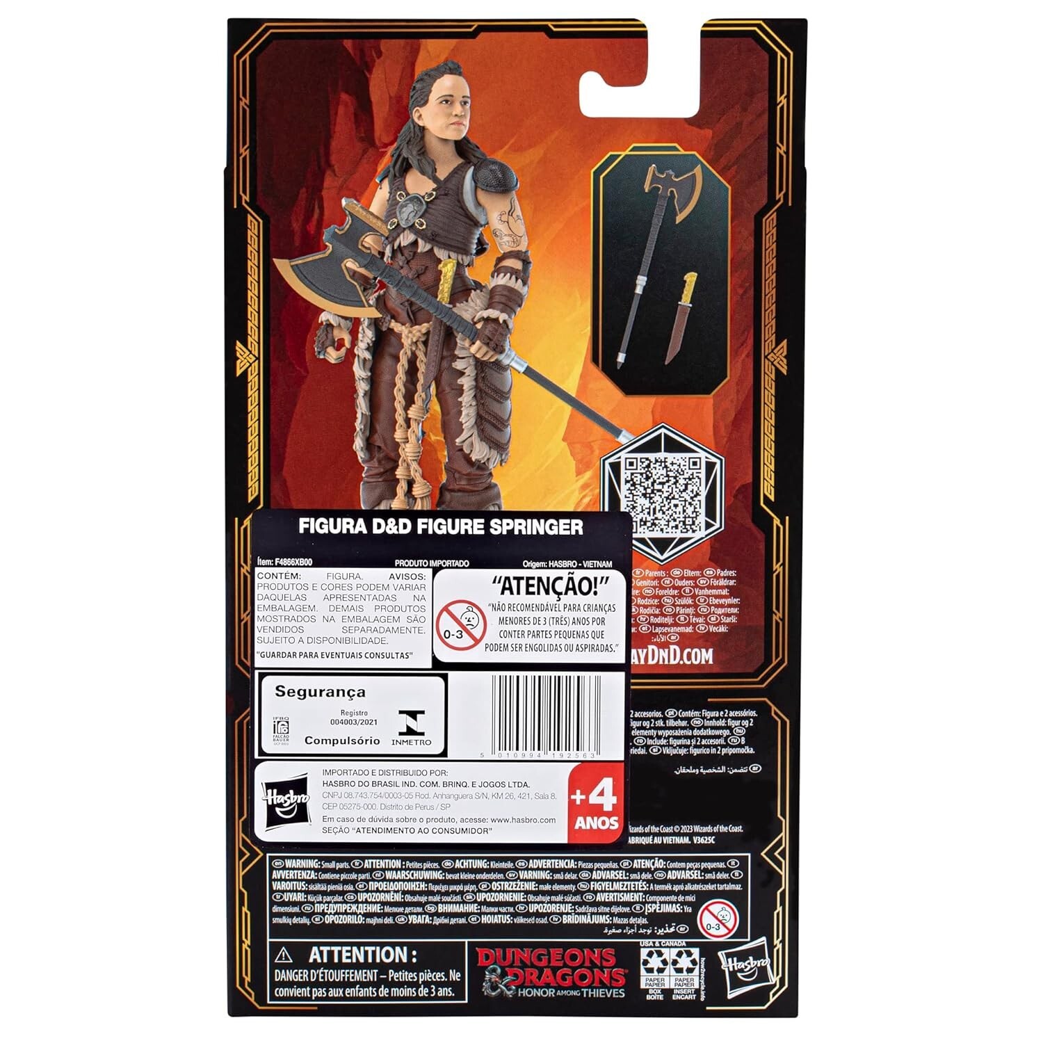 Dungeons & Dragons Honor Among Thieves Golden Archive Holga Collectible 6 inch