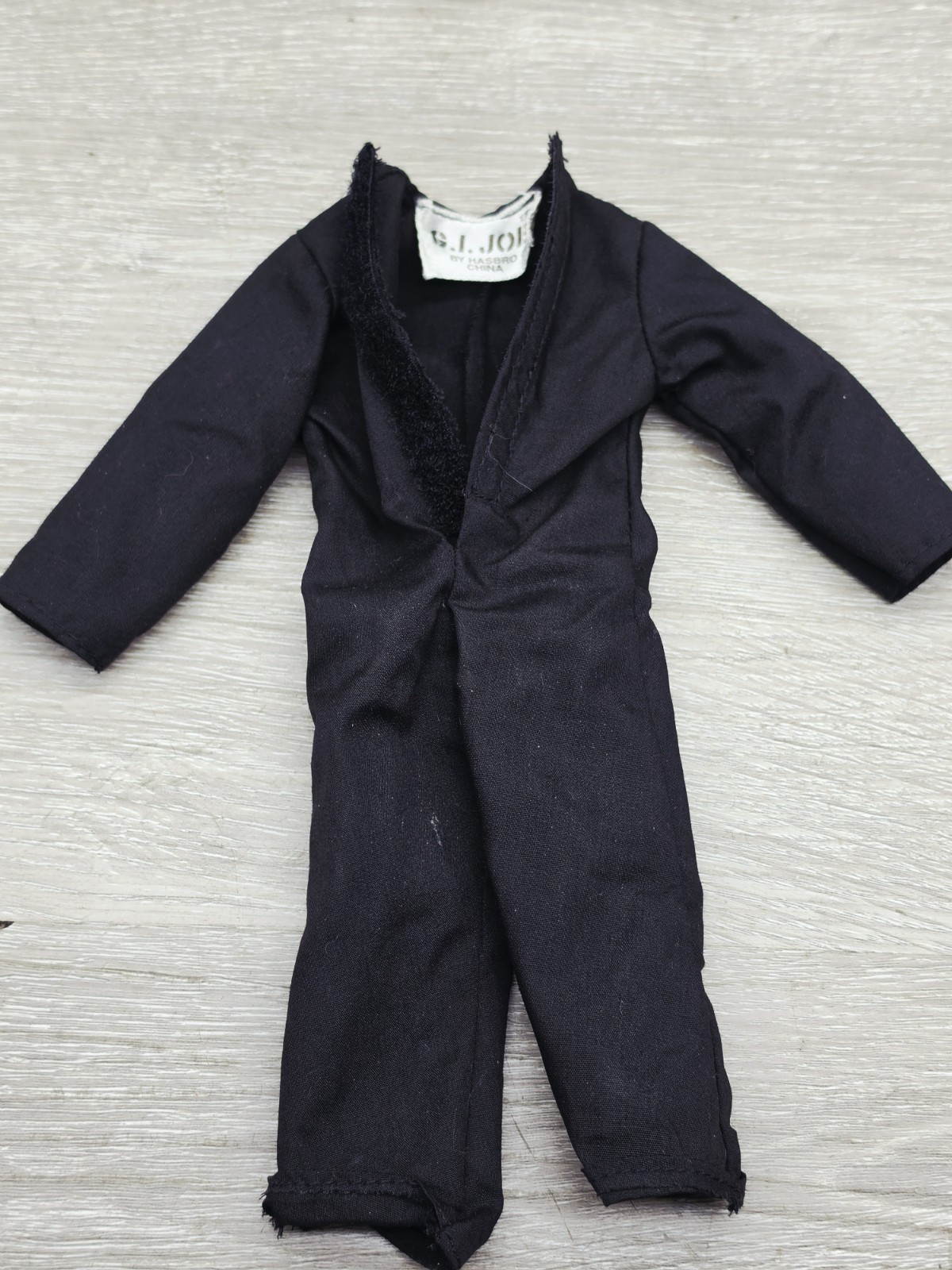 GI Joe 1/6 Scale BLACK JUMPSUIT 12″ Action Figure Clothes Workwear Uniform
