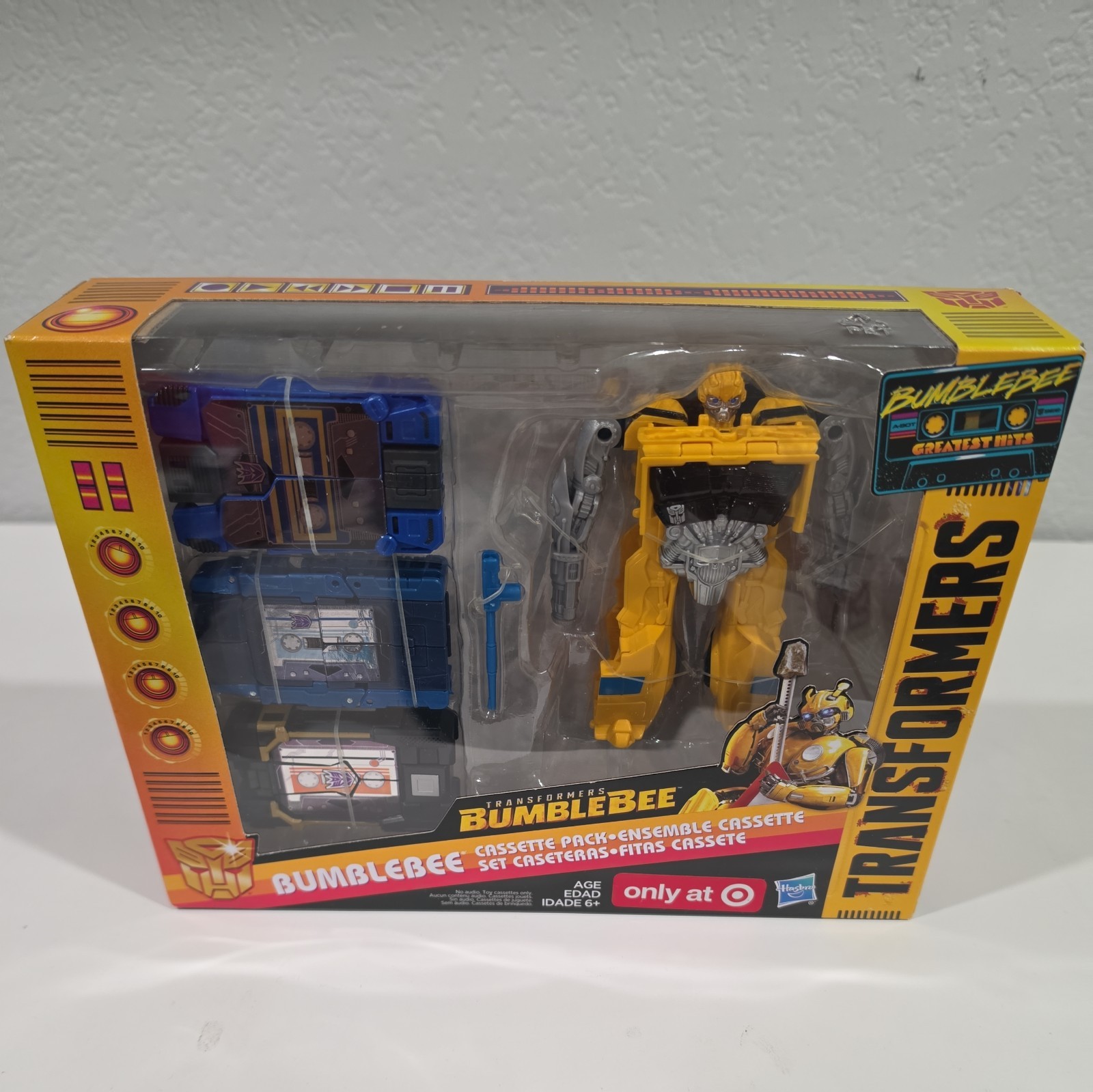 Transformers Bumble Bee Cassette Pack Hasbro Target Exclusive 2017 Brand New!
