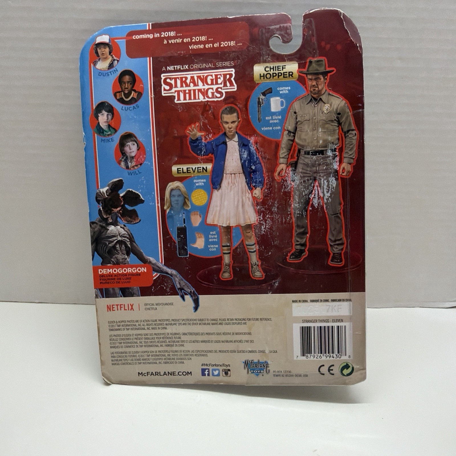 NEW Netflix Stranger Things Eleven Action Figure 6″ McFarlane Toys