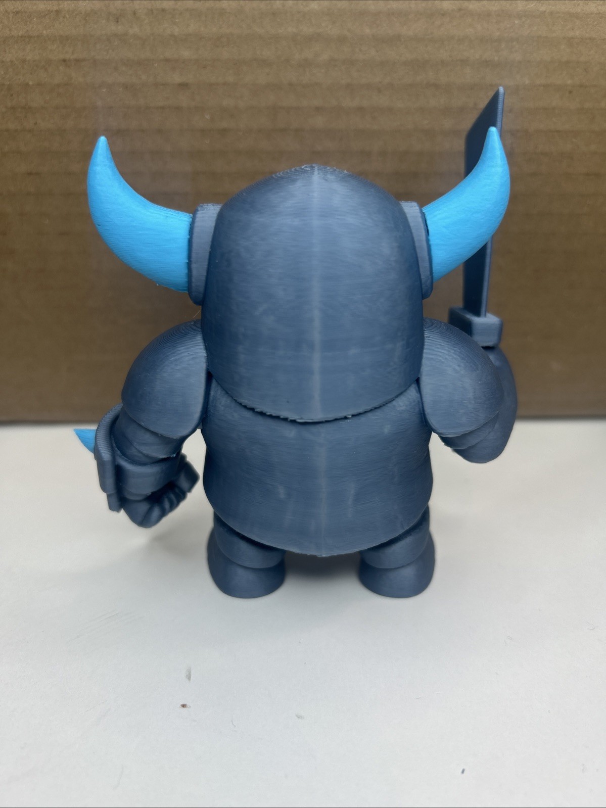 Mini PEKKA Figurine Detachable Sword – Clash Royale 3D Printed Toy Kids & Teens