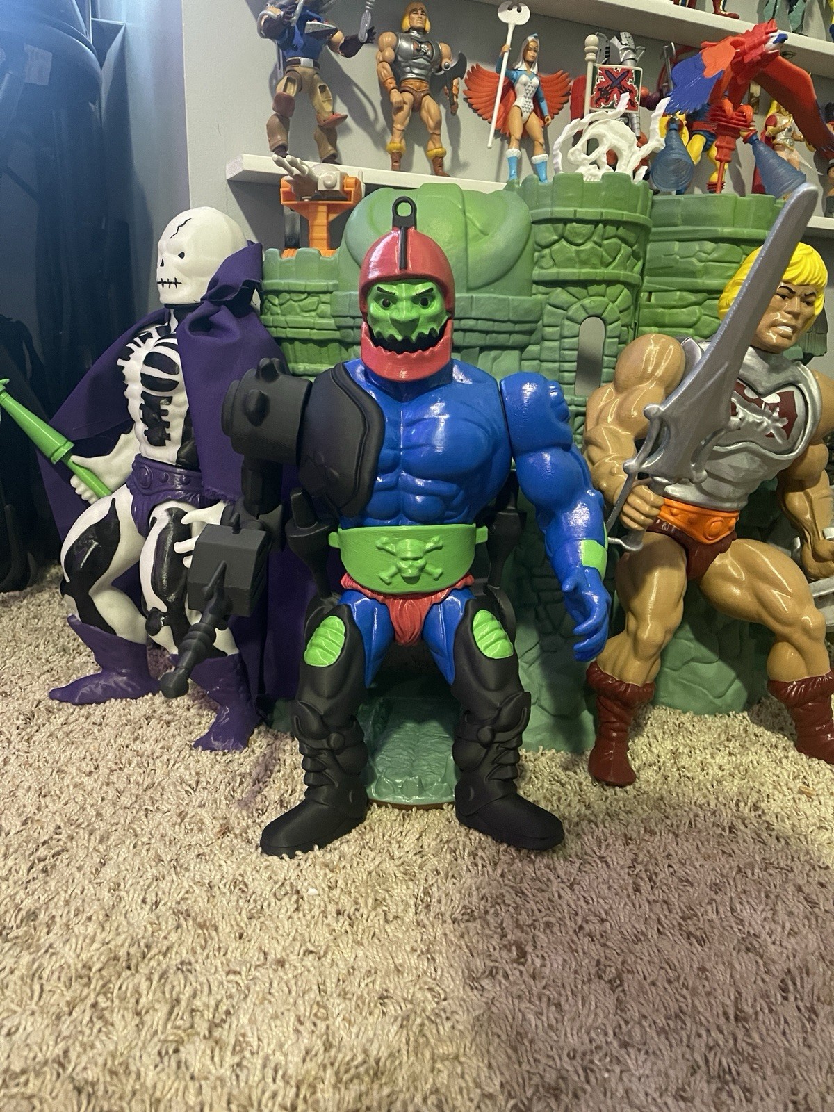 18″ GIANT Trap Jaw MOTU Masters of the Universe Figure Kit