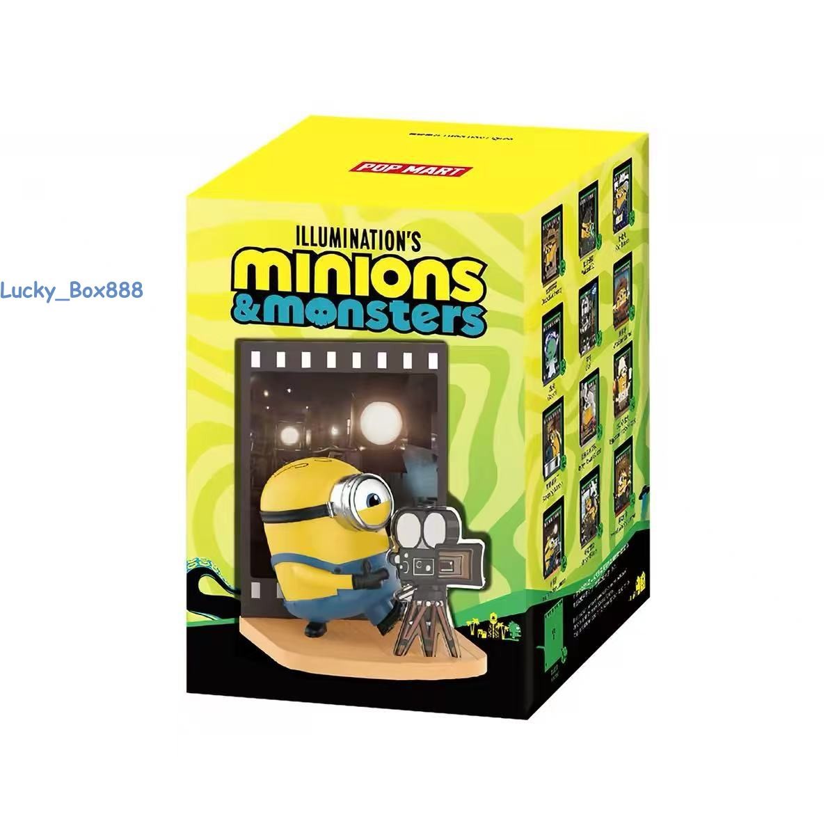 Pop Mart Minions & Monsters Series Blind Box Confirmed Figure Cute Toy