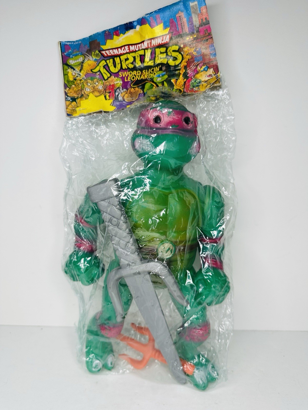Teenage Mutant Ninja Turtles Blow Mold KO Action Figure 12 Inch