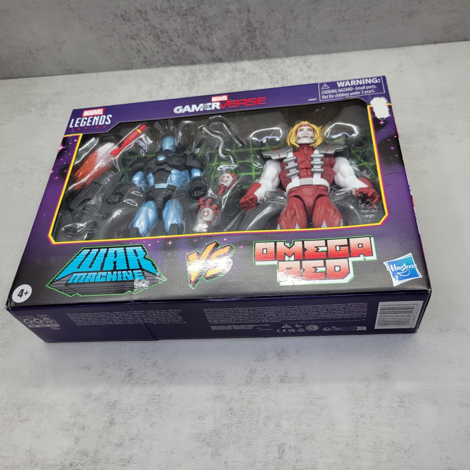 Marvel Legends Series Gamerverse Marvel’s War Machine vs Marvel’s Omega Red