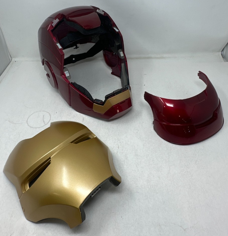 Marvel Legends Series Iron Man Electronic Helmet Tested Defective READ