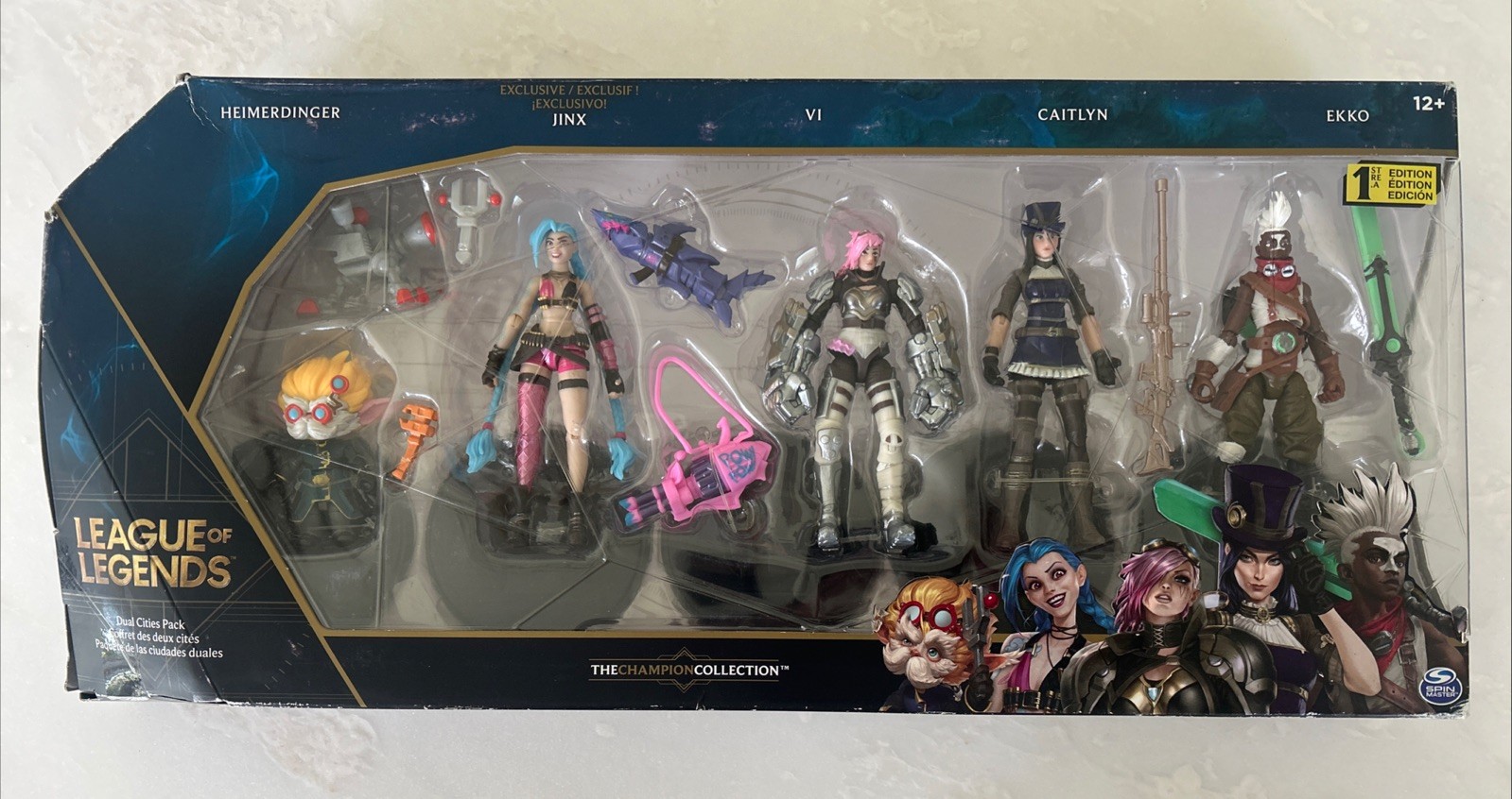 League of Legends Dual Cities Pack 4″ Champions Figures NEW – Shelf Wear
