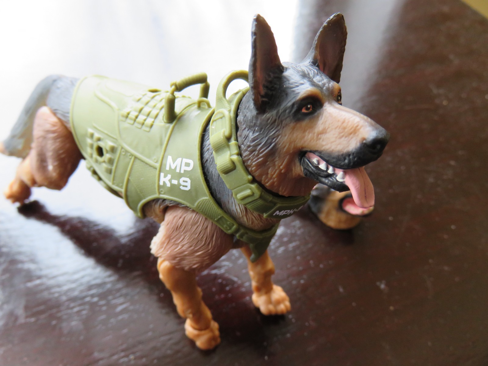 Hasbro GI JOE CLASSIFIED #157 Law & Order DOG w/Vest Head 6″ CUSTOM FODDER Parts