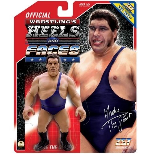 Wrestling’s Heels and Faces Andre the Giant Blue Strap Zombie Sailor’s Toys