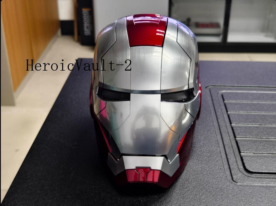 IN STOCK !!! AUTOKING Iron Man Helmet MK5 Electronic Voice Activated Open&Close
