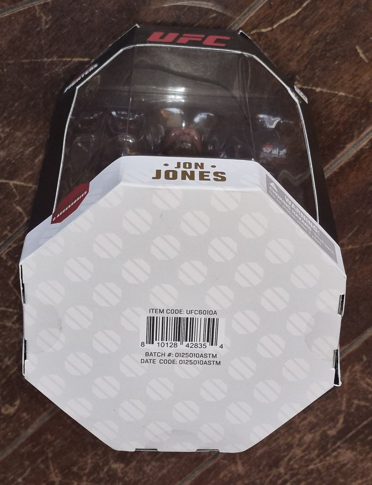 UFC Octagon Fighters: JON JONES 4″ Action Figure w/2 Accessories! #UFC6010A