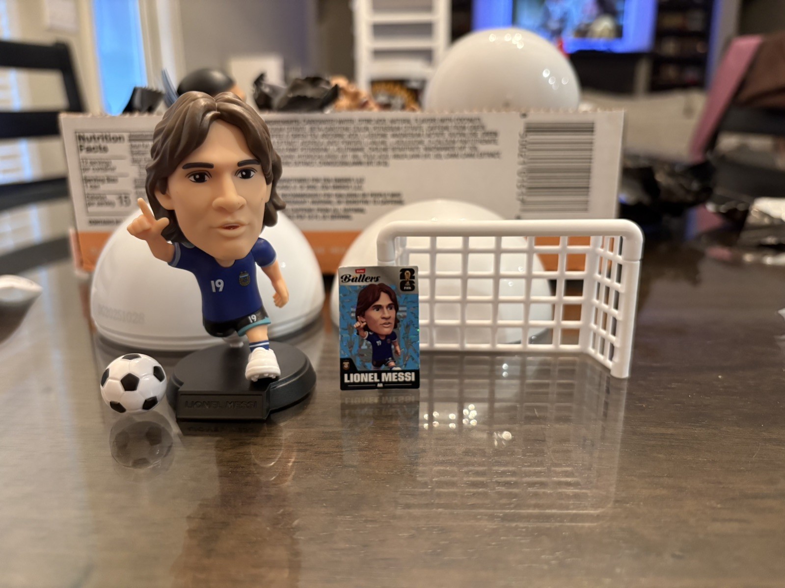 Zuru Ballers World Cup FIFA 2026 Figure Lionel Messi 19 Argentina Chase/Rare