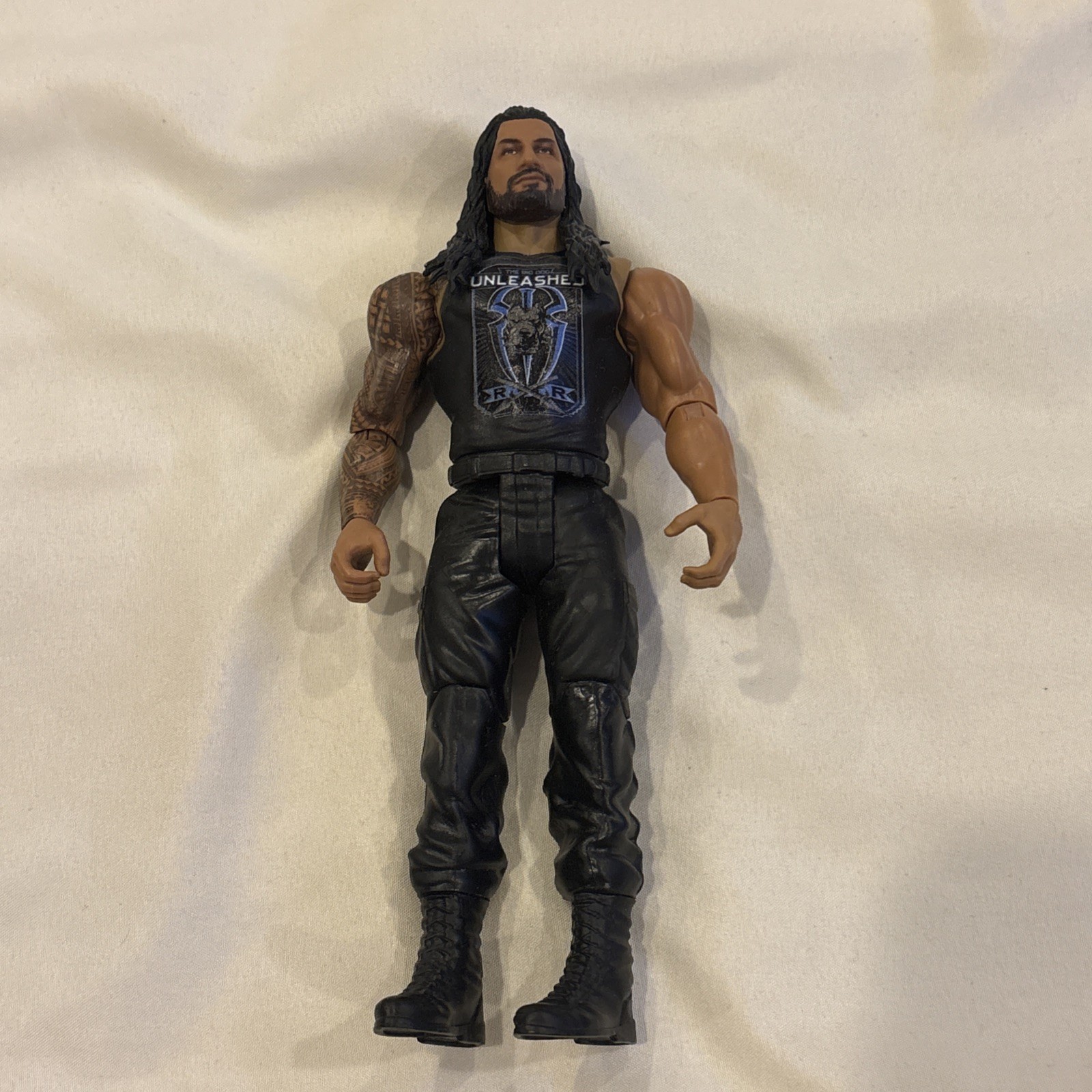 2017 WWE WWF Mattel Roman Reigns 7” Loose Figure No Packaging
