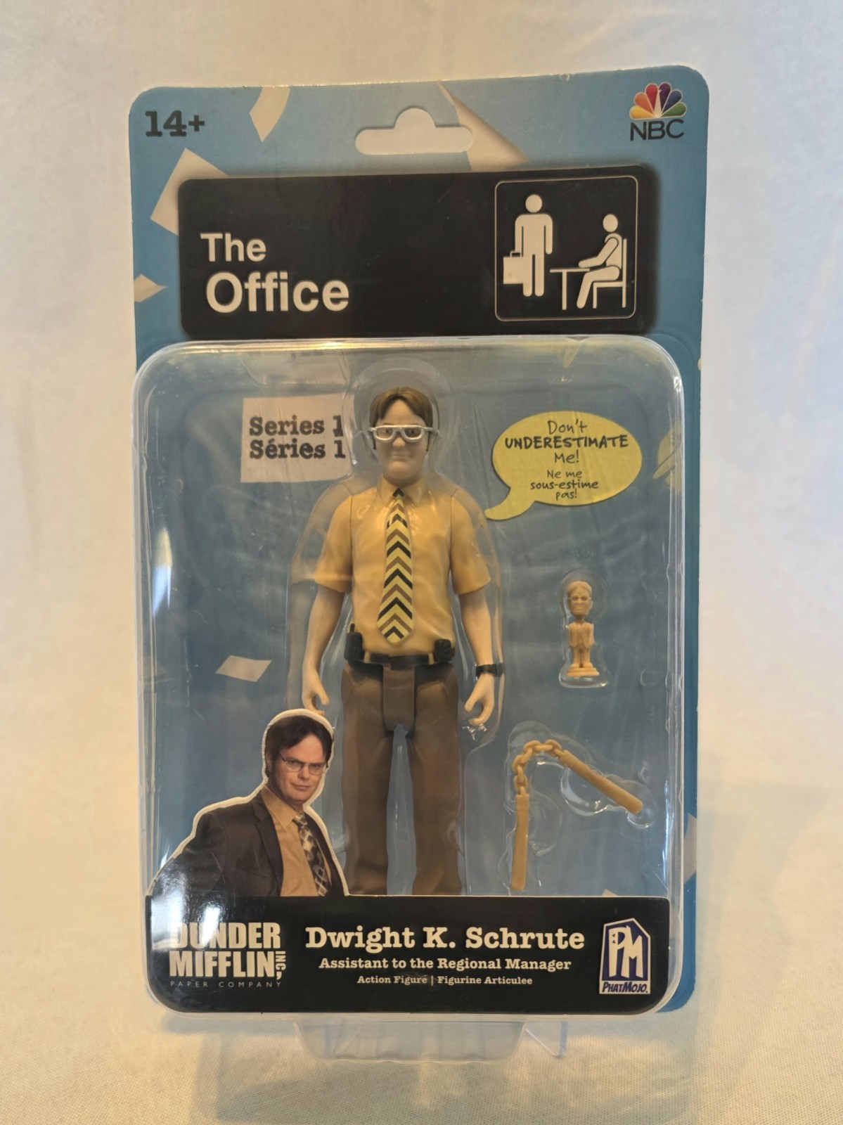 Dwight K. Schrute Dunder Mifflin The Office Series 1 Action Figure PhatMojo