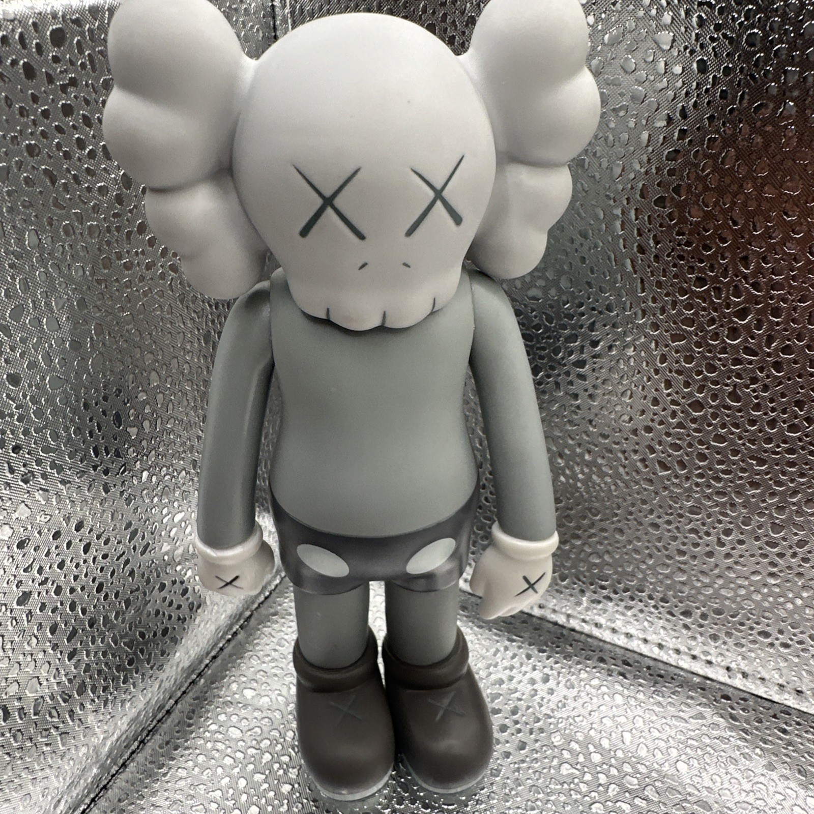 KAWS Five Years Later Companion Original Fake Figure Grey 8”