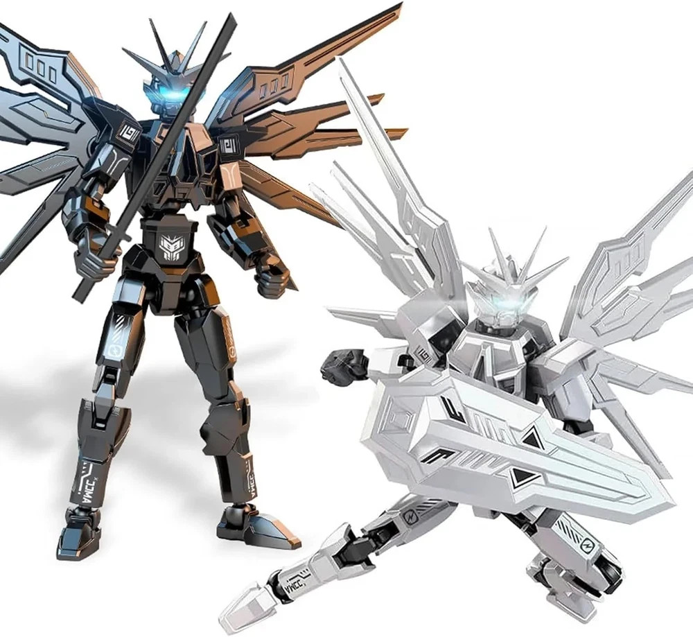 T13 Action Figure 2-Pack Set, Titan 13 Robot 3D Printed Already Assembled Collec