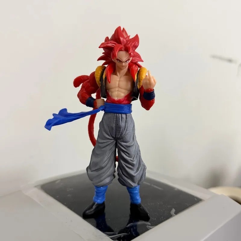 Dragon Ball Super Saiyan 4 Gogeta Action Figure Collectible Anime Statue Desktop