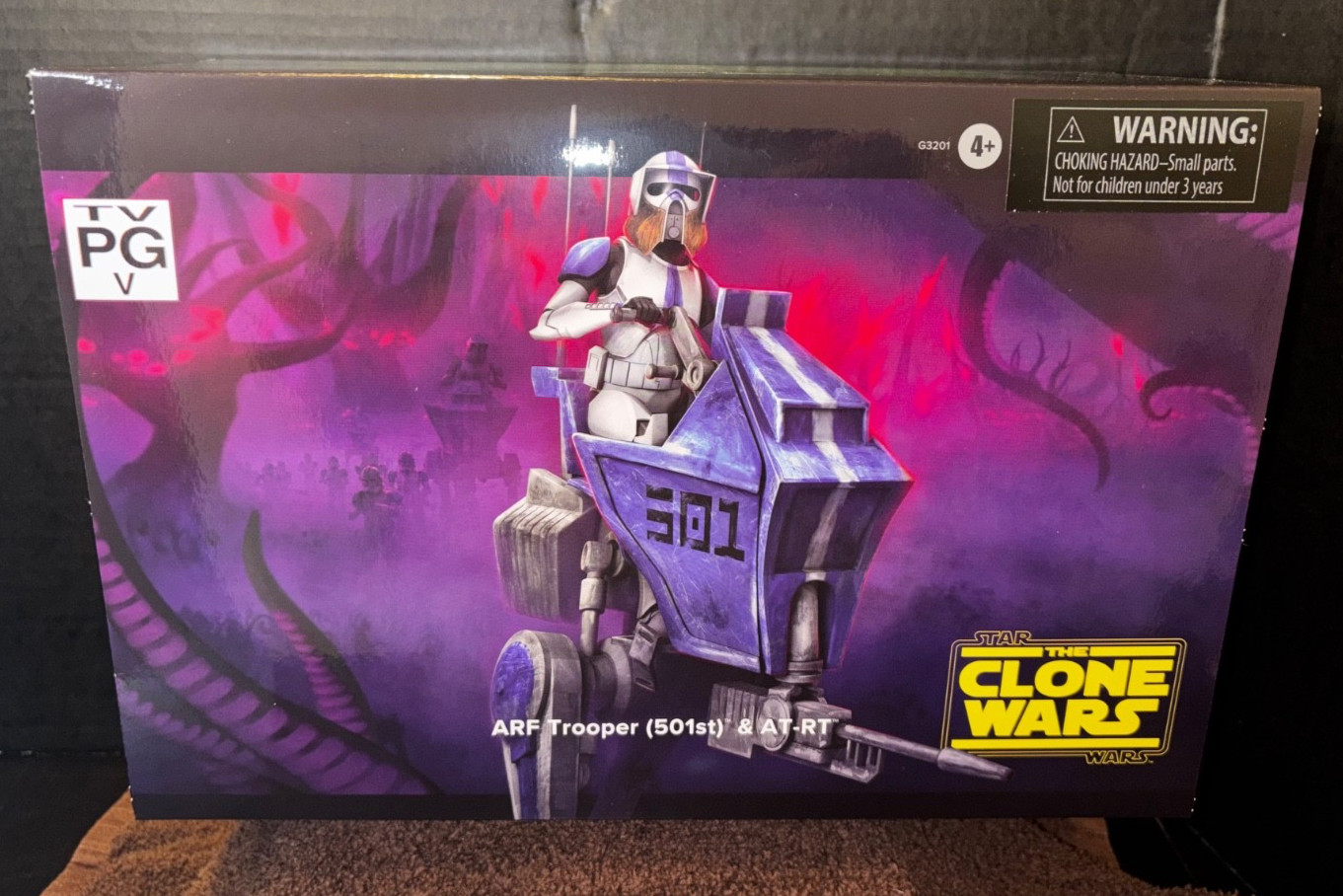 COMIC CON 2026 HASBRO STAR WARS CLONE WARS ARF TROOPER 501st & AT-RT ~~*IN HAND*