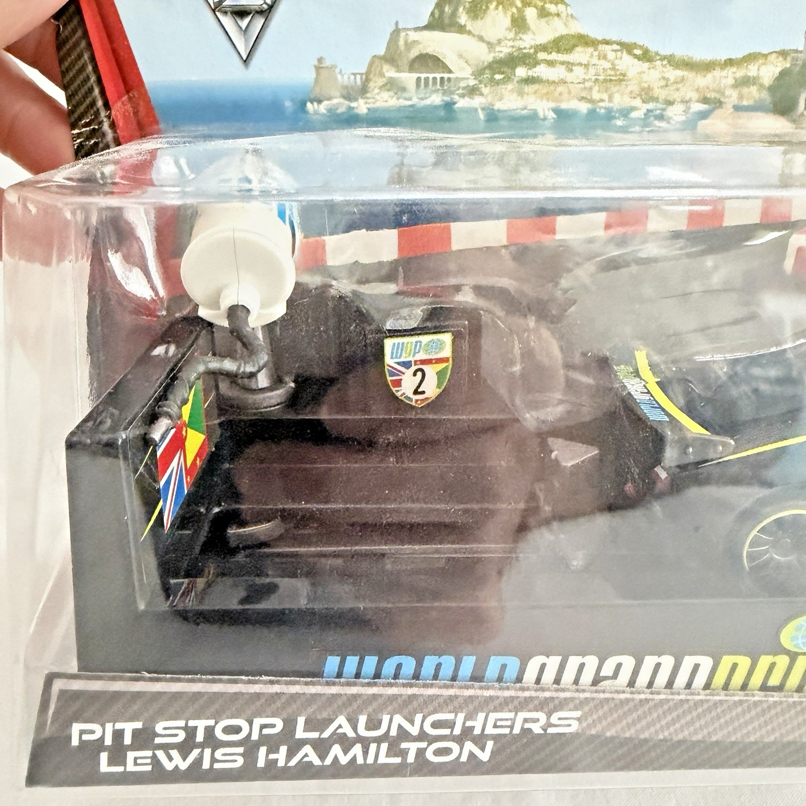 Disney Pixar Cars 2 Pit Stop Launchers Lewis Hamilton – Brand New