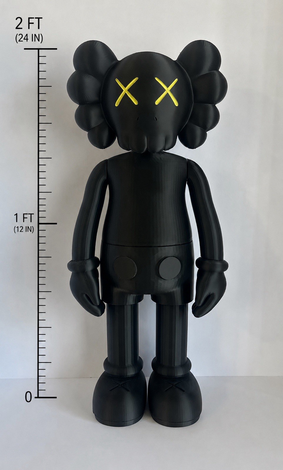 2ft Tall Kaws Companion art decor, home display accessories