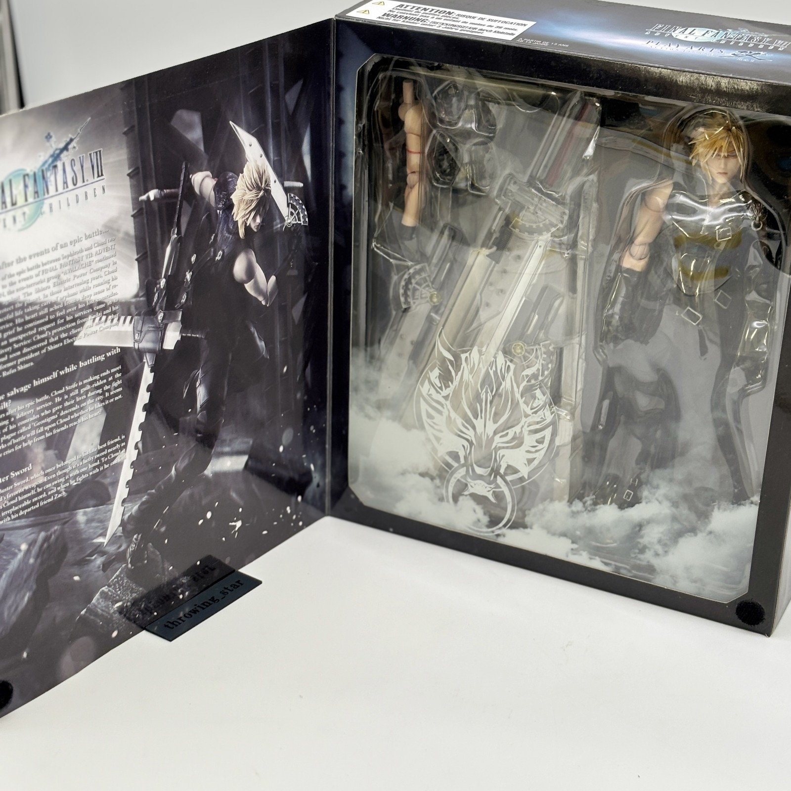 Play Arts Kai Final Fantasy VII Cloud Strife Advent Children Figure Square Enix