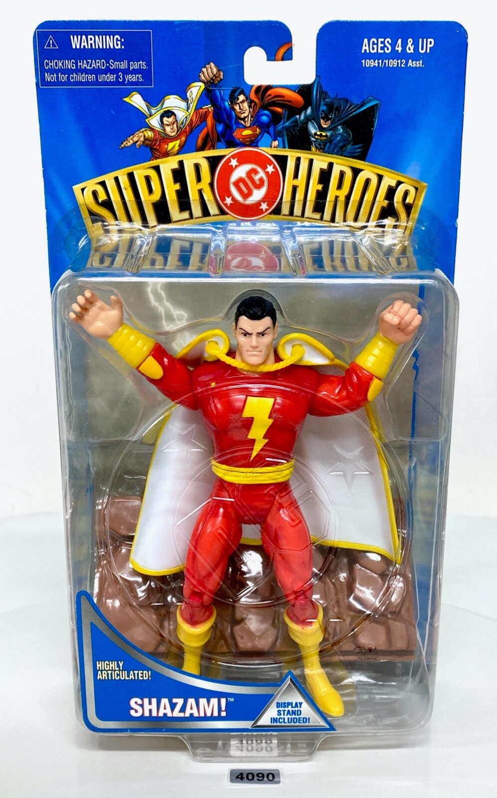 DC Super Heroes Collection – SHAZAM – Classic Action Figure – Hasbro – 1999