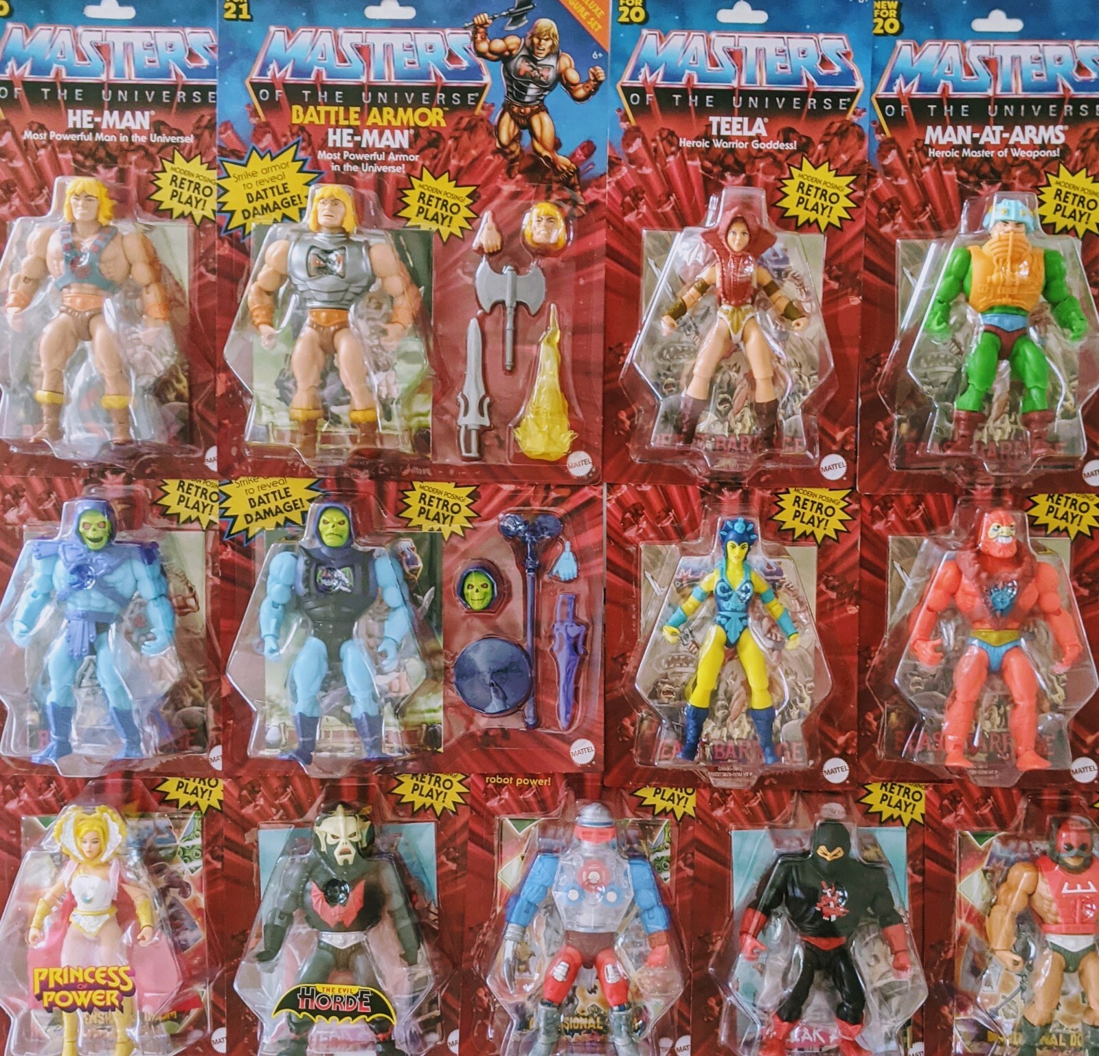 Choose your MOTU Origins Action Figure! Mattel 2021-22! NEW!!!