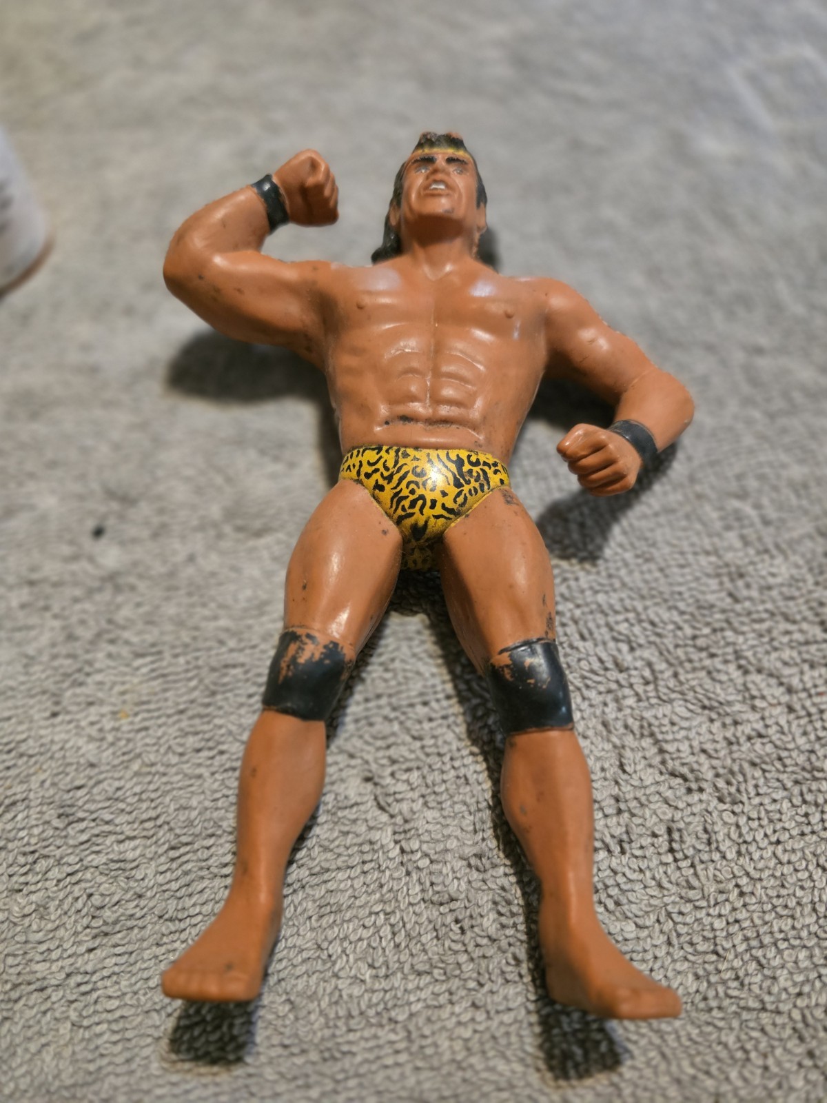 Jimmy Superfly Snuka WWF LJN PLAYED WITH CONDITION B