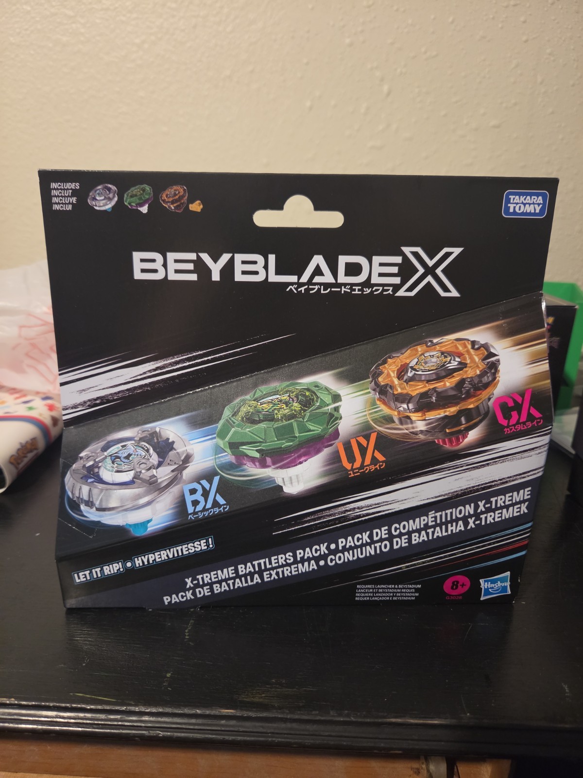 Beyblade X X-treme Battlers Pack Battle Tops – Emperor Might Metal LockChip
