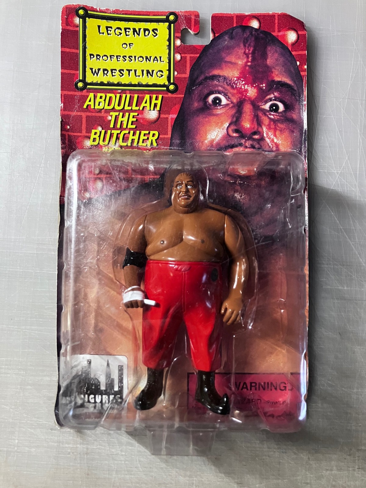 1999 Legends Of Wrestling Abdullah The Butcher Action Figure Series 2