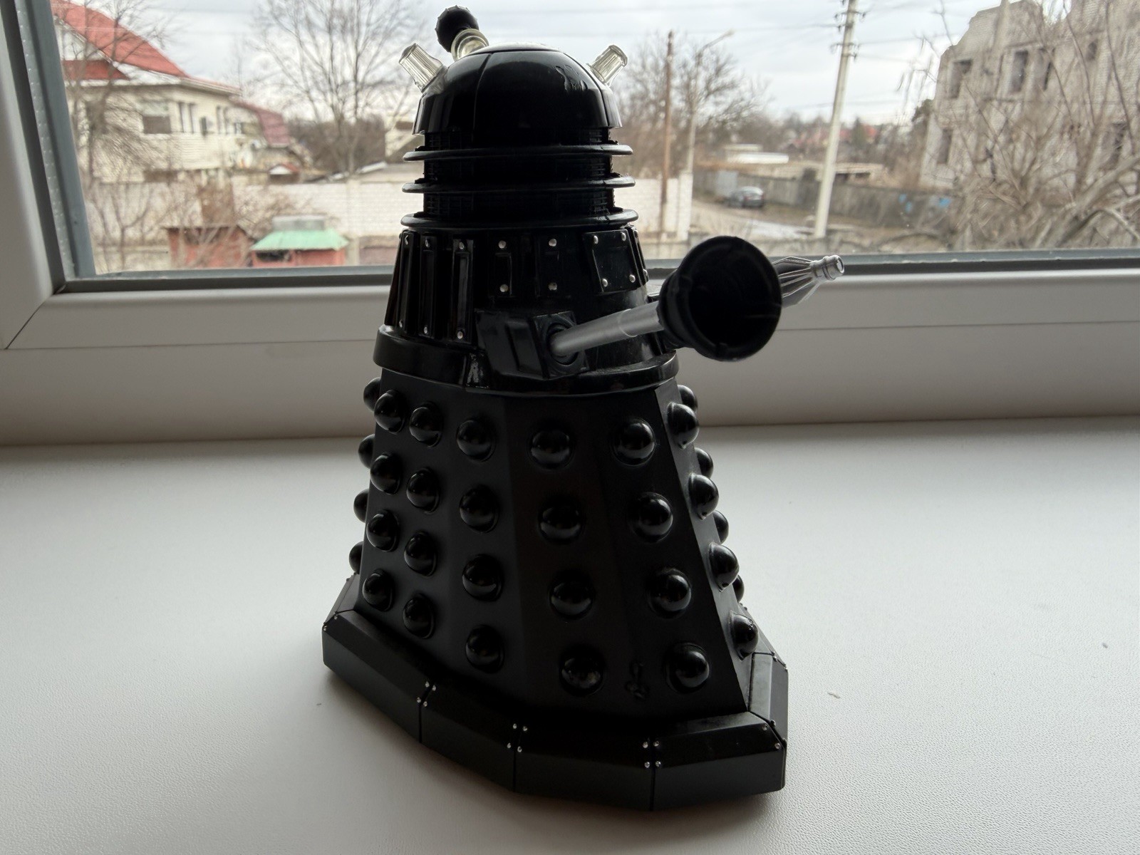 Doctor Dr Who Dalek Image BBC Terry Nation 1963 Action Figure ,Black ,5″