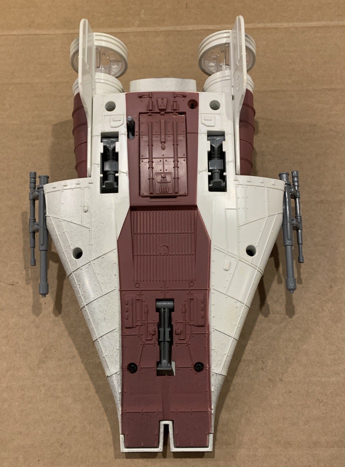 A-Wing Fighter w/Pilot Complete Star Wars POTF 1997 Hasbro Action Figure Vehicle
