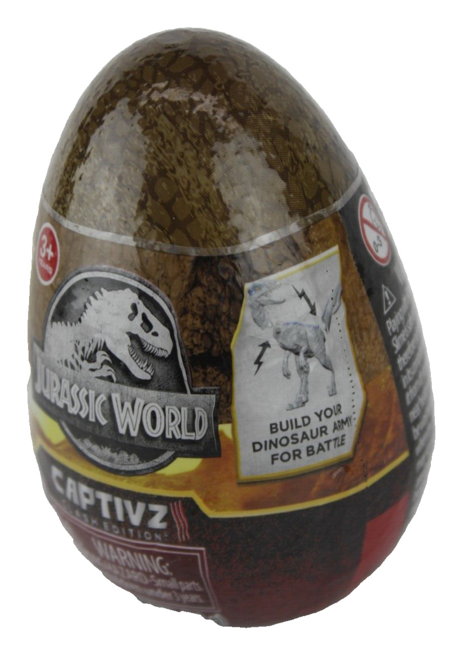 New Jurassic World Captivz Slime Filled Dinosaur Egg Clash Edition FREE SHIP