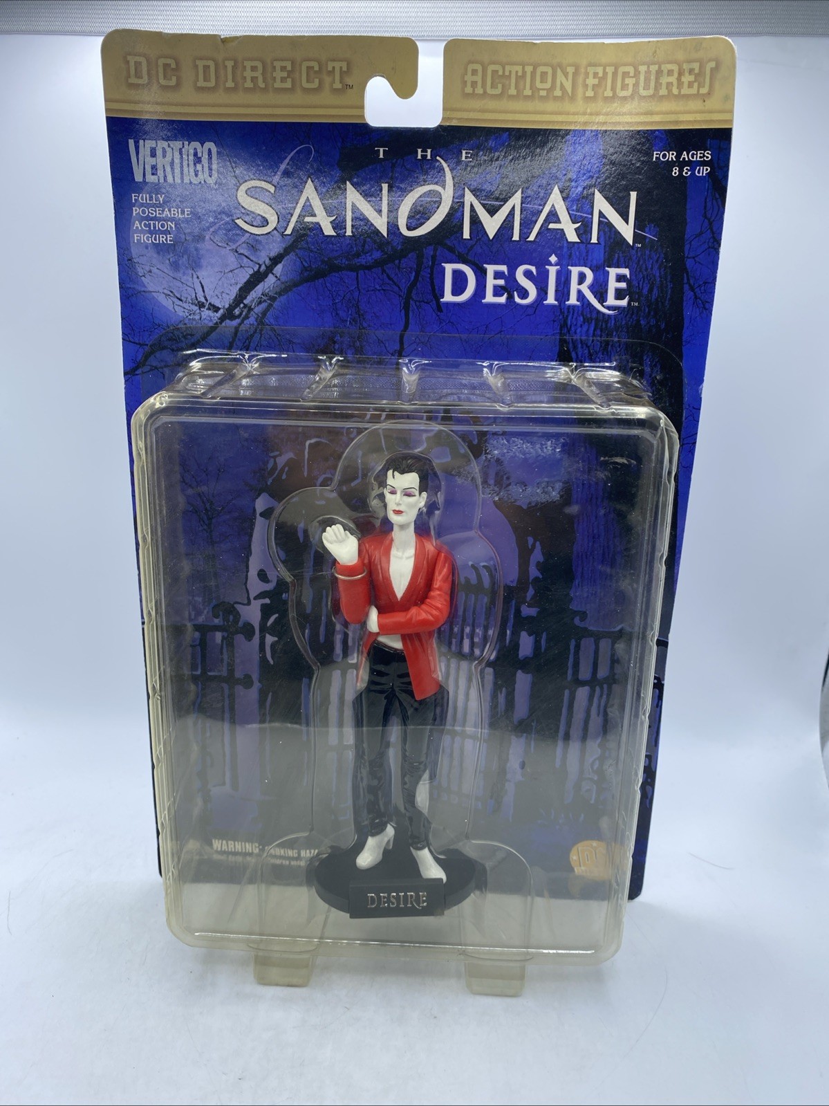 MOSC DESIRE 6.5in FIGURE SANDMAN VERTIGO Comics DC DIRECT Neil Gaiman VINTAGE