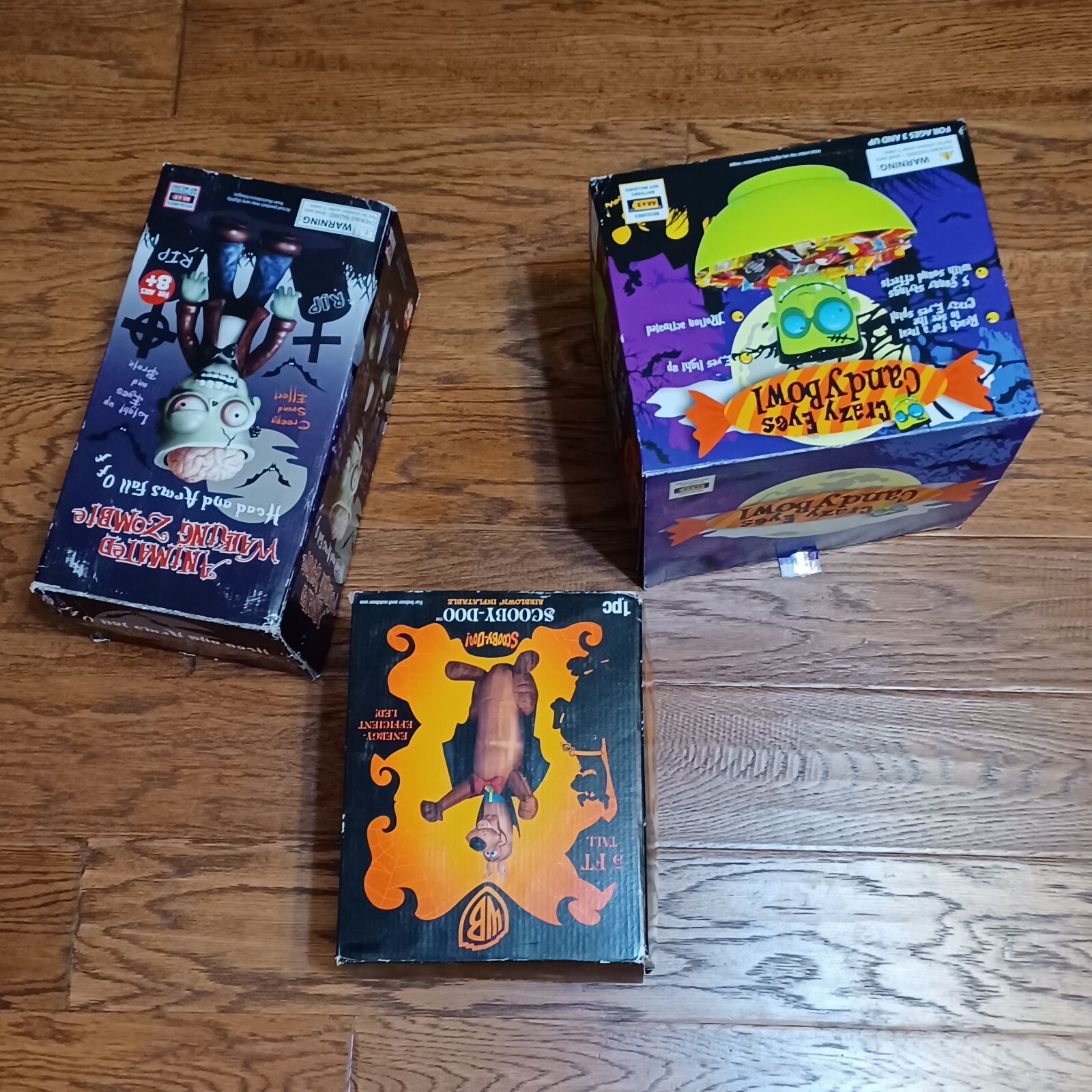 Vintage Halloween Animated Toy Lot Spooky, all works and batteries included. PO