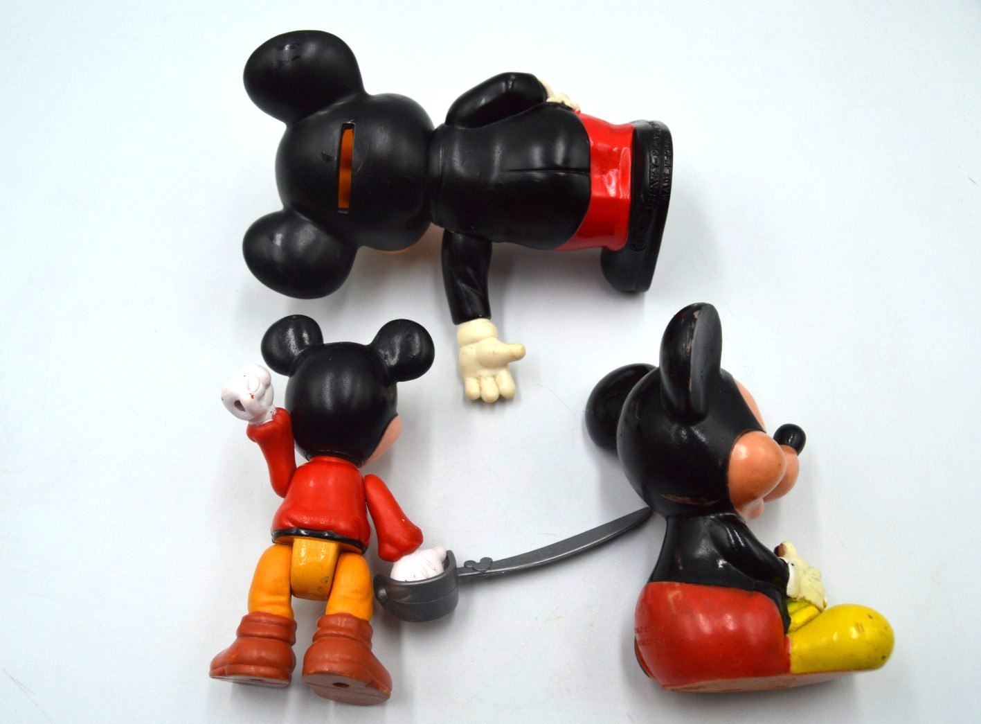 Vintage Disney Mickey Mouse and Friends Toy Figures Lot Of 10 Figurines PVC