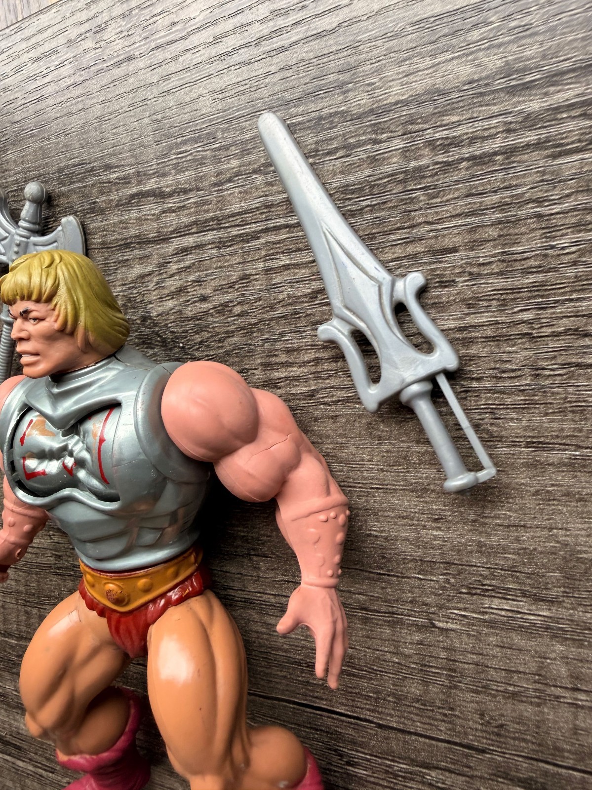 Rotoplast Battle Armor He-Man, Vintage MOTU Masters of the Universe