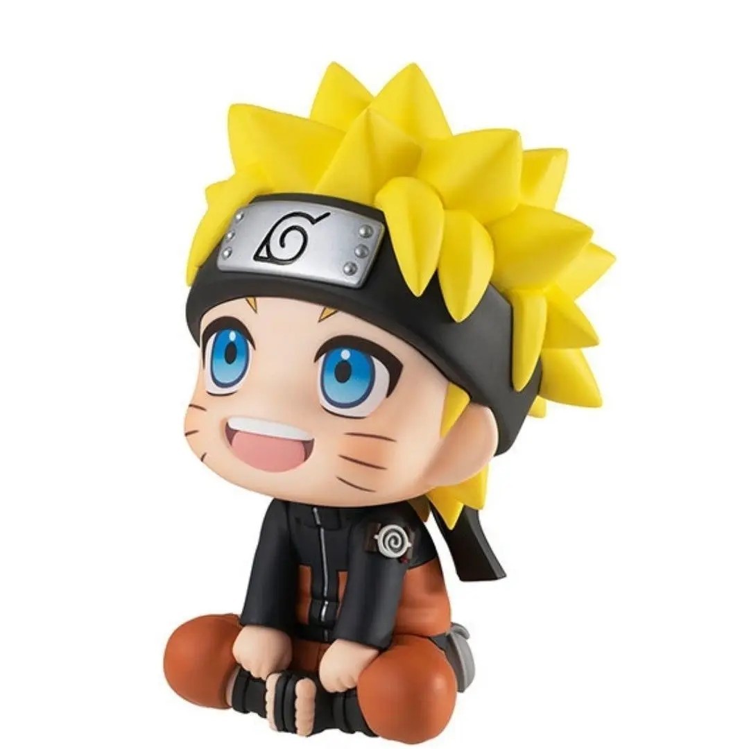 Naruto Q Version Figure – Kakashi Sasuke Itachi Kawaii Anime Model Toy Car Decor