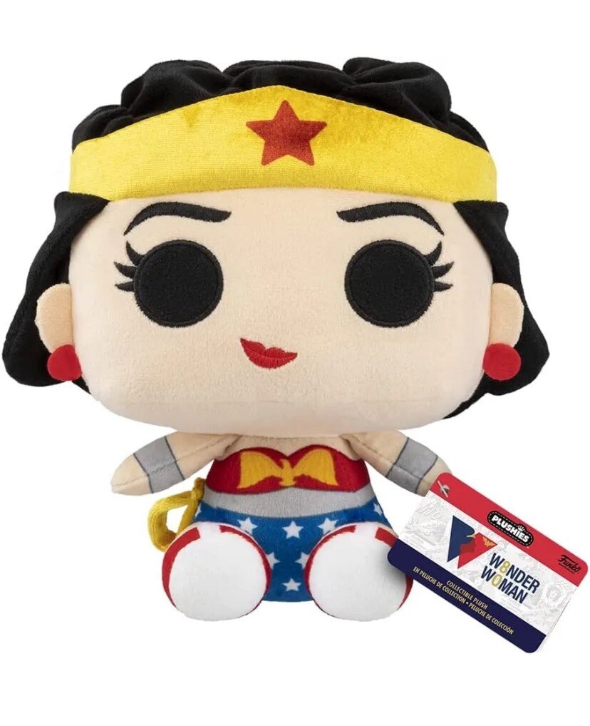 Funko – Pop Plush: Wonder Woman 80th Classic 1950