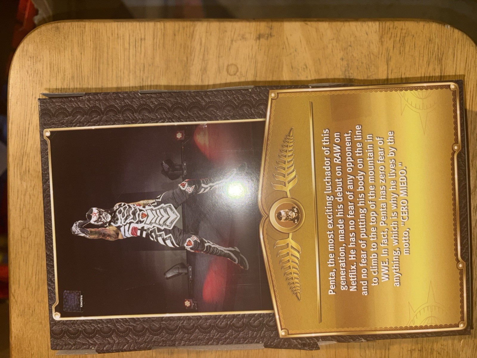 WWE Penta Exclusive Defining Moments Figure Mattel Luchador Cero Miedo NIB