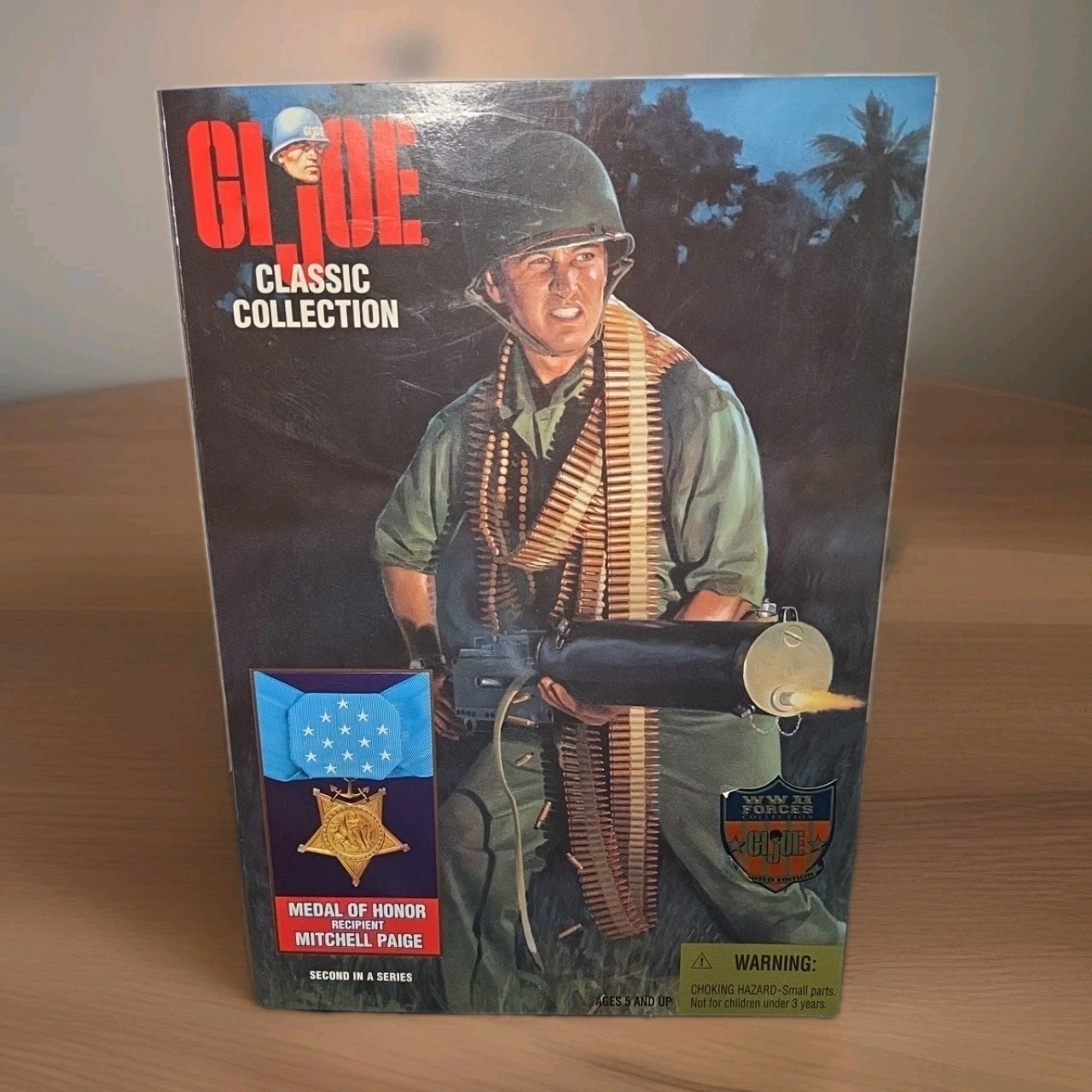 GI Joe Classic Collection Medal of Honor Mitchell Paige G.I. Action Figure New