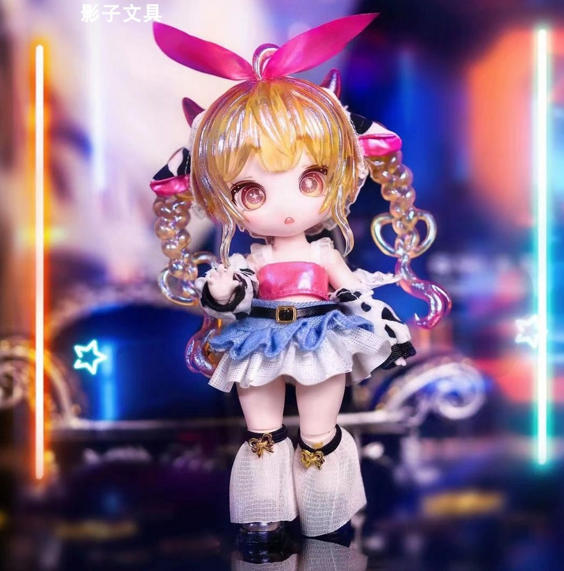 6Pcs Maytree 12 Constellations Blue Ver. 5.3In Bjd Action Figures