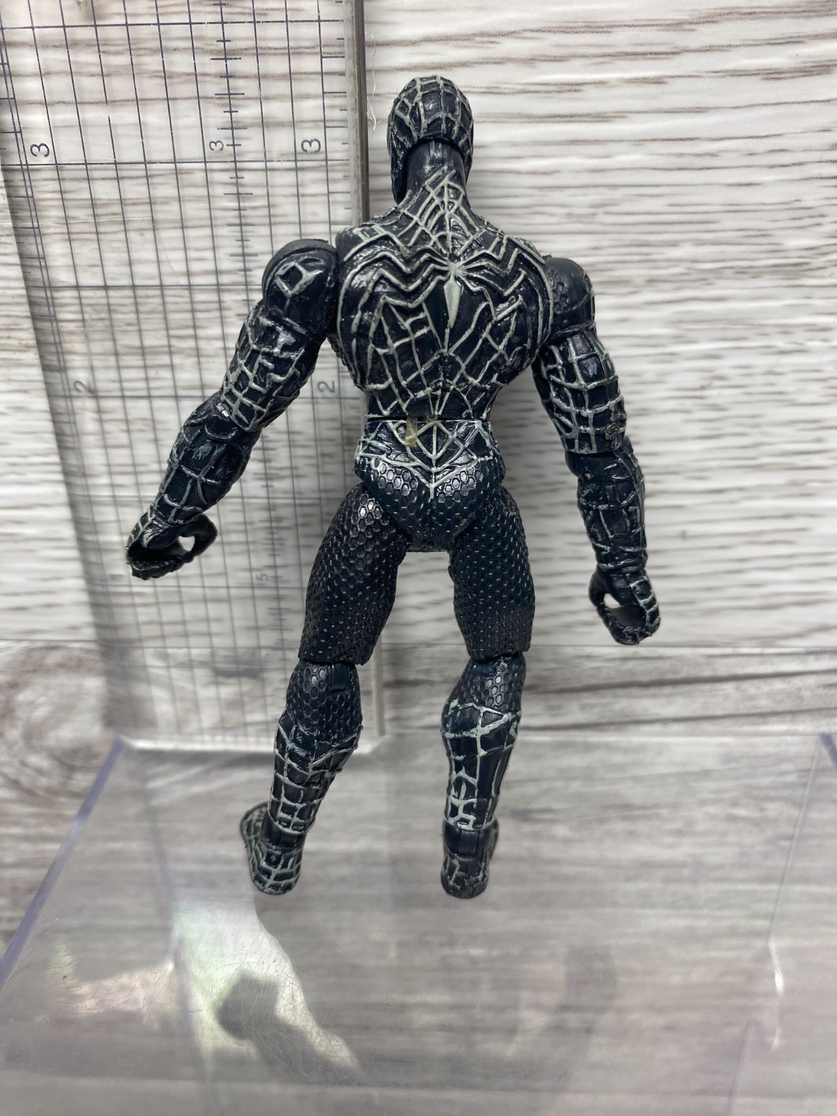 2007 Spider-Man 3 Movie 3″ Venom Figures (((READ, GLUED ON RIGHT KNEE/FOOT)))