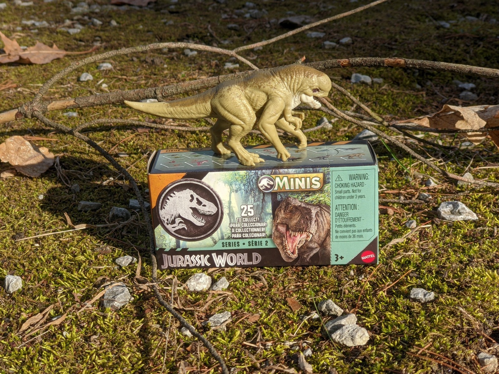 New In Box D-Rex Distortus Rex 2026 Jurassic World Rebirth Minis by Mattel