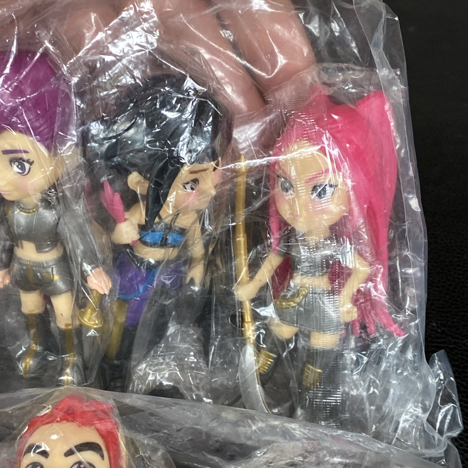 K-Pop Demon Hunters Chibi Mini Figures Toy Lot Of 11 Different Non Poseable NEW