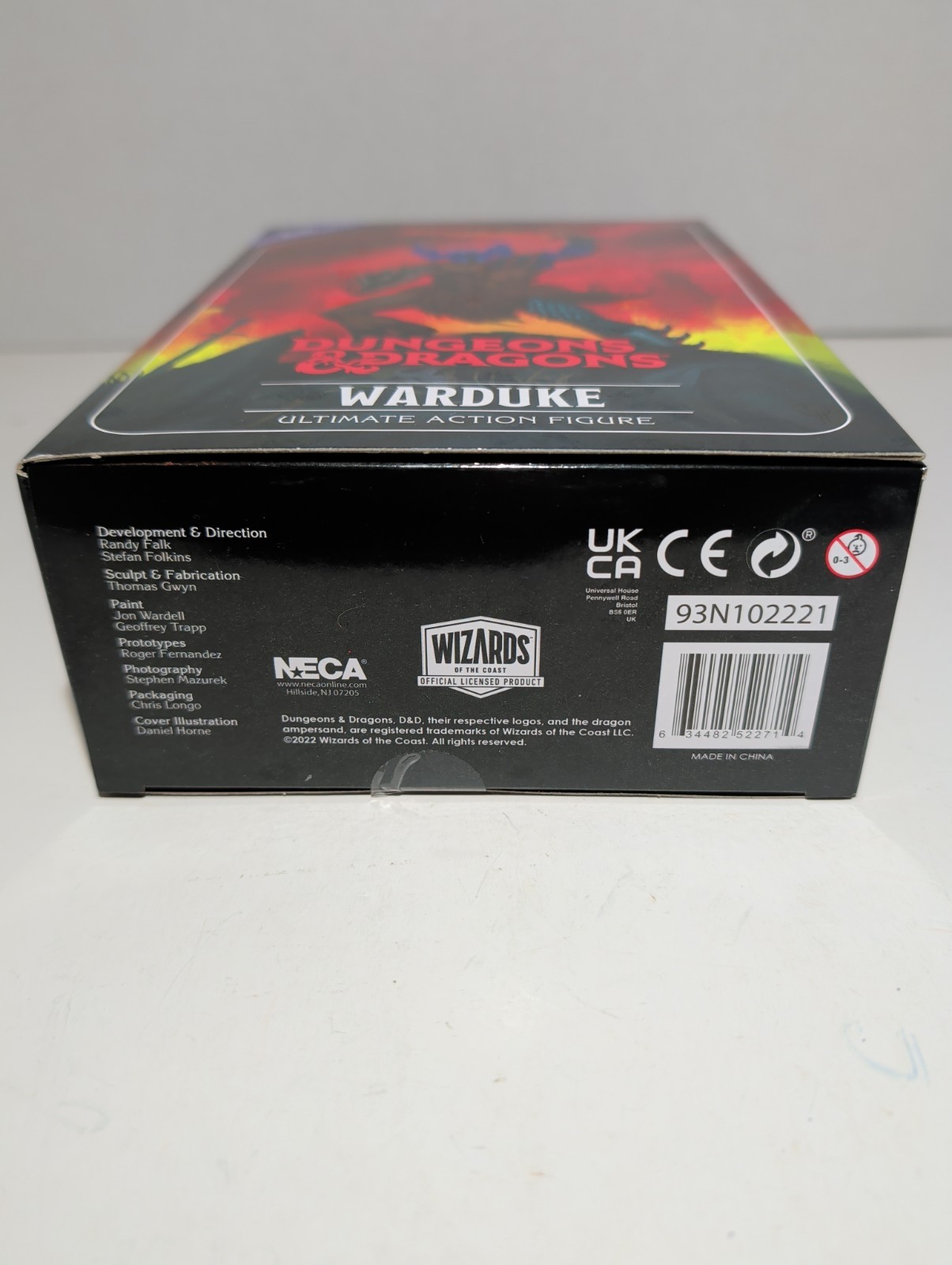 NECA Dungeons & Dragons Ultimate Warduke 7″ Action Figure New MISB 2022